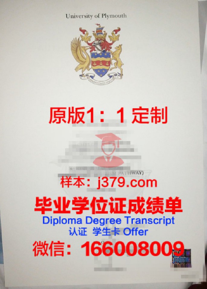 普利茅斯圣马克与圣约翰大学学院毕业证 University College Plymouth Marjon diploma