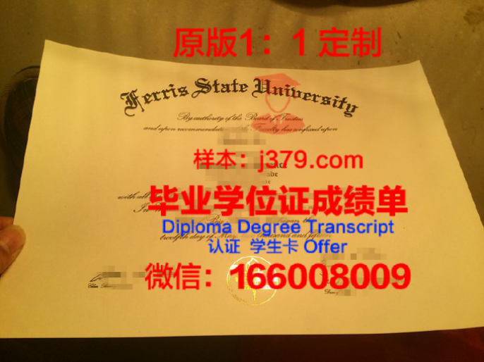 费里斯州立大学毕业证diploma