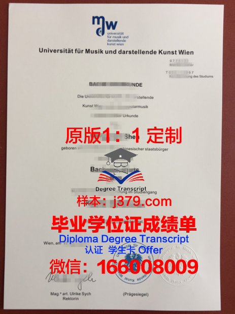 维也纳爵士与流行音乐大学毕业证照片(维也纳音乐学院毕业)