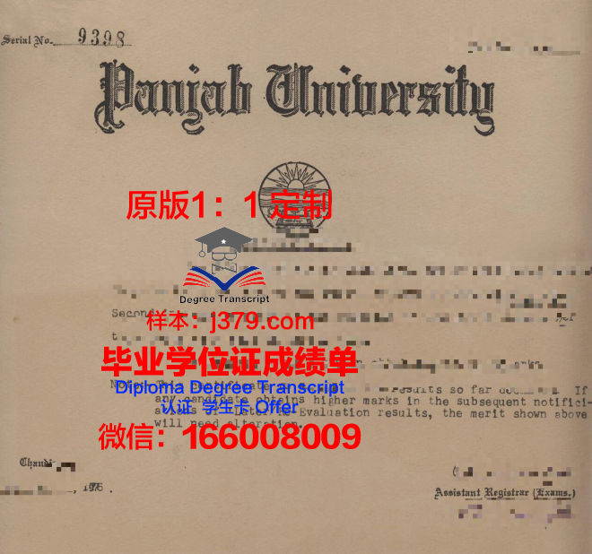 旁遮普技术大学毕业证样本(旁遮普大学怎么样)