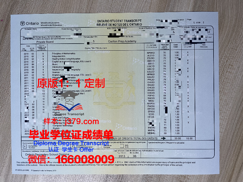 安大略艺术与设计大学毕业证长什么样(安大略省美术学院)