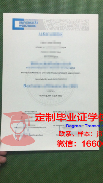 维尔茨堡大学博士毕业证(维尔茨堡大学博士毕业证书)