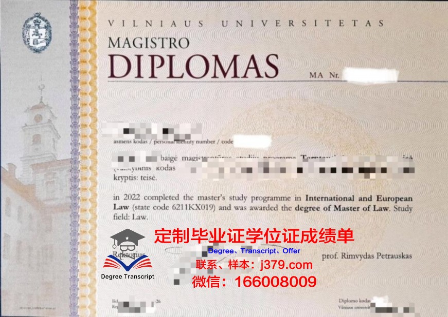 维尔纽斯格迪米纳斯技术大学证书成绩单(维尔纽斯大学学费)